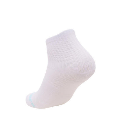 Skechers 3Pk 1/2 Terry High Qtr Crew Girls - White