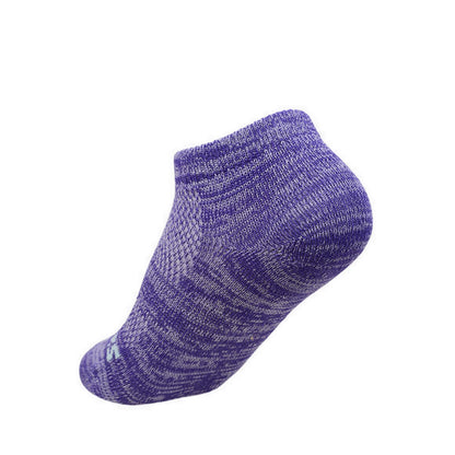 Skechers 3Pk Girls Non Terry Low Cut Socks - Purple