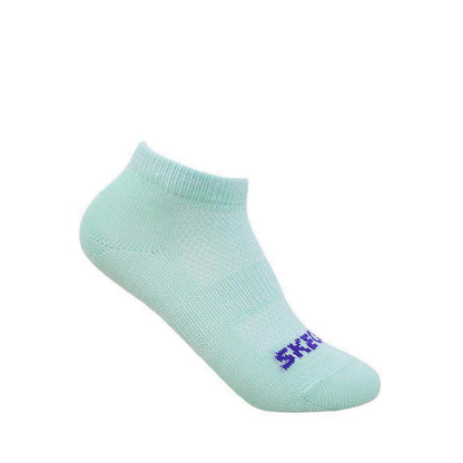 Skechers 3Pk Girls Non Terry Low Cut Socks - Purple