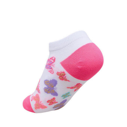 Skechers 6Pk Girls Non Terry Low Cut - Multicolor