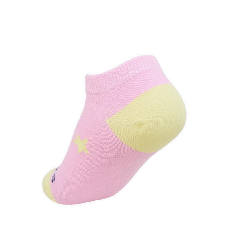 Skechers 6Pk Girls Non Terry Low Cut Socks - Pink