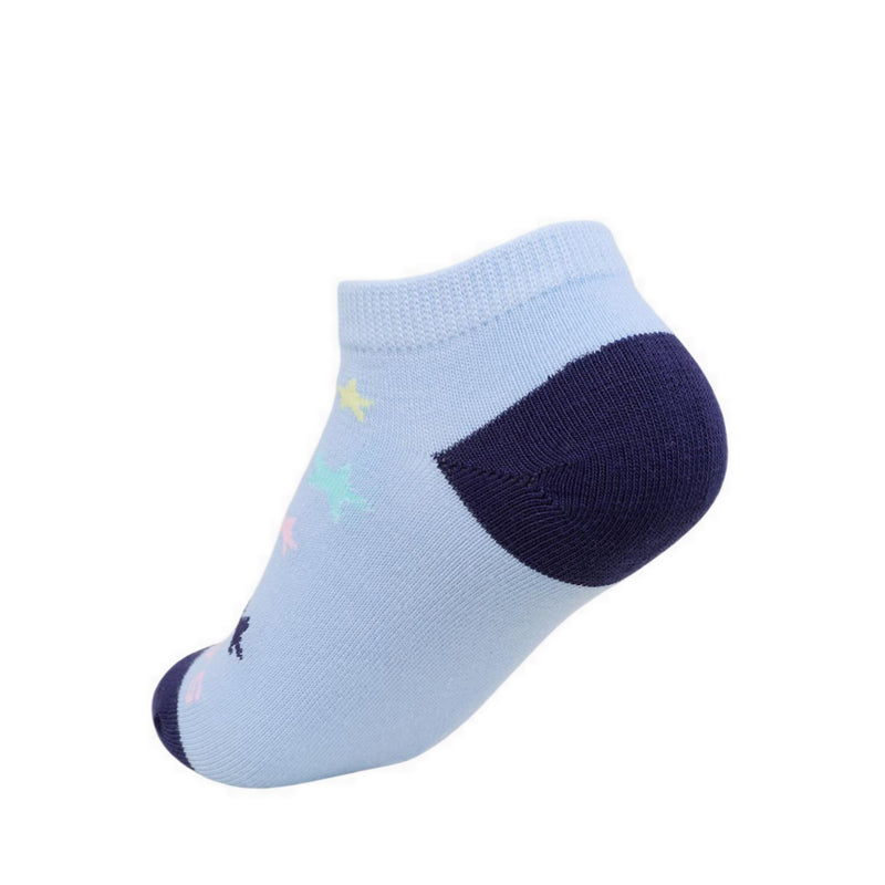 Skechers 6Pk Girls Non Terry Low Cut Socks - Pink