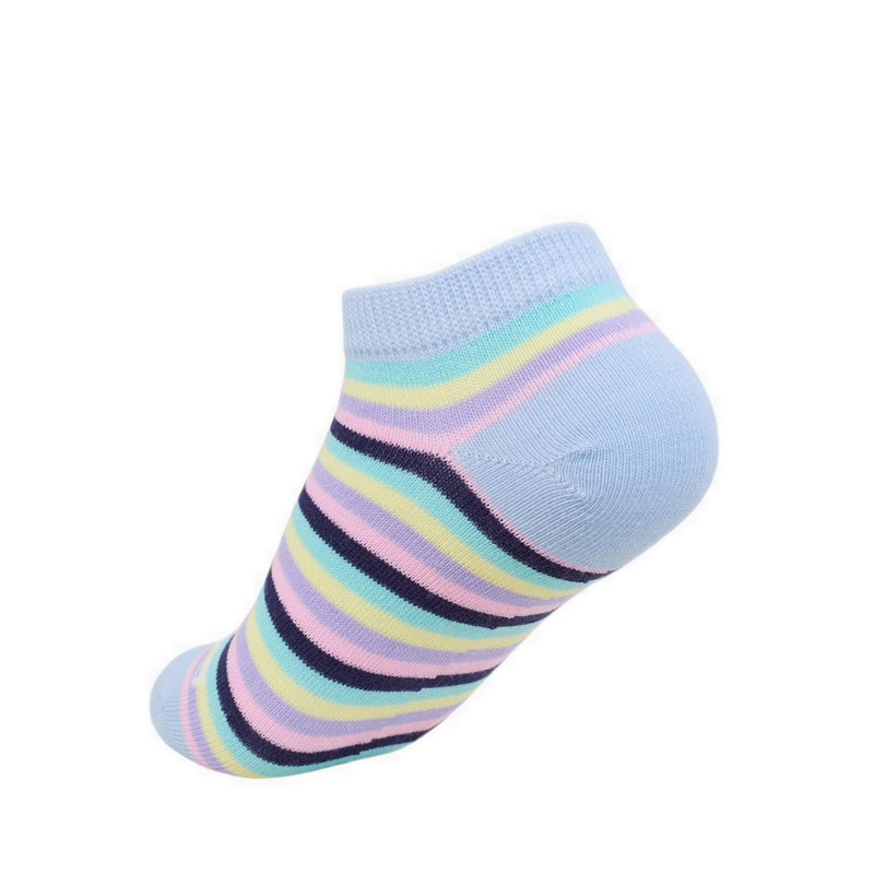 Skechers 6Pk Girls Non Terry Low Cut Socks - Pink