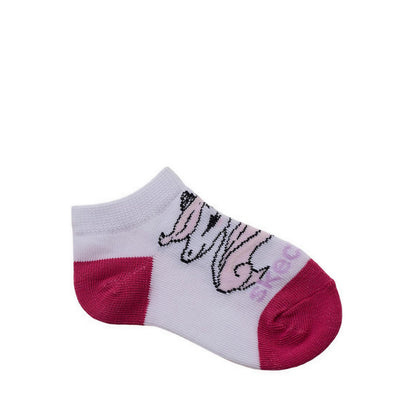 Skechers 6Pk Girls Non Terry Low Cut - Pink / Purple