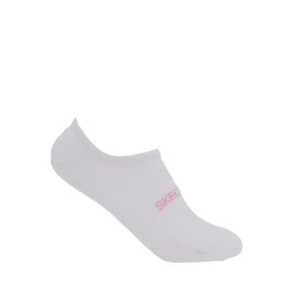 Skechers 3Pk Non Terry No Show Women - White Purple