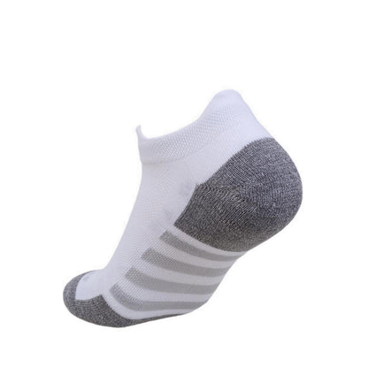 Skechers 3Pk Womens Extended Terry Low Cut W/ Double Heel Tab Socks - Grey / Black