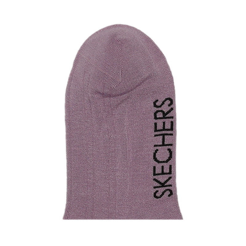 Skechers 3Pk Womens Non Terry Anklet Socks - Pink Combo