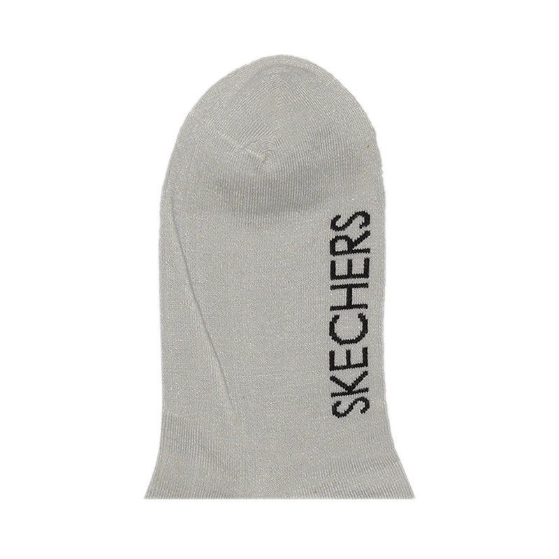 Skechers 3Pk Womens Non Terry Anklet Socks - Pink Combo