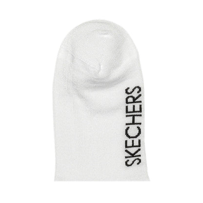 Skechers 3Pk Womens Non Terry Anklet Socks - White