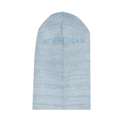 Skechers 3PK Non Terry Low Cut Women Socks - Blue / Aqua