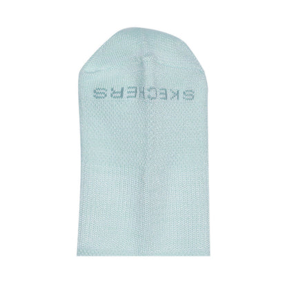 Skechers 3PK Non Terry Low Cut Women Socks - Blue / Aqua
