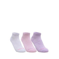 Skechers 3Pk Women Non Terry Low Cut Women - White Purple