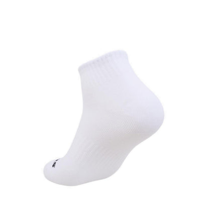 Skechers 3Pk Women Non Terry Qtr Crew - Arch Support - White / Black