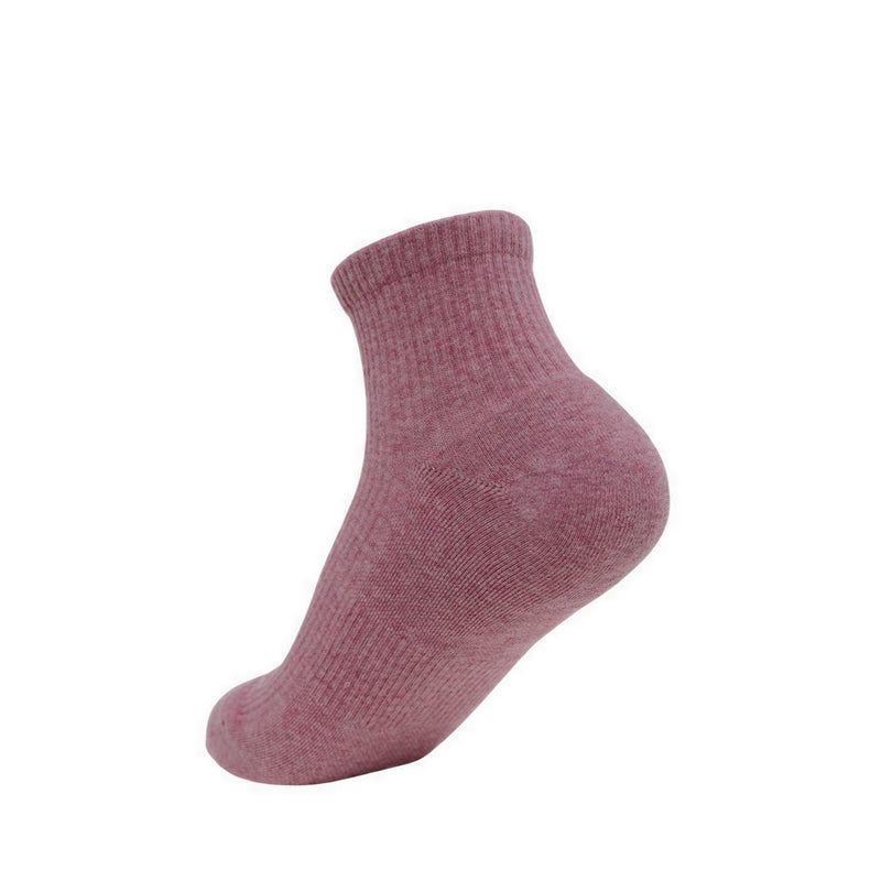 Skechers 3Pk 1/2 Terry Qtr Crew Women - Blue Pink