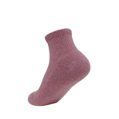 Skechers 3Pk 1/2 Terry Qtr Crew Women - Blue Pink