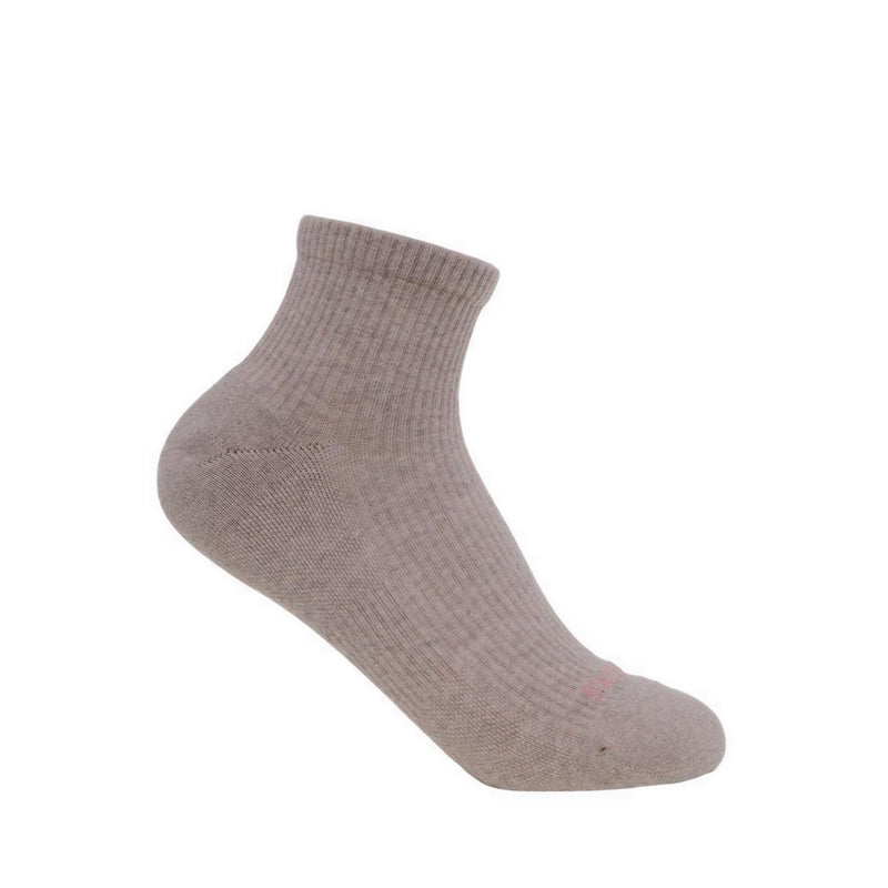 Skechers 3Pk 1/2 Terry Qtr Crew Women - Blue Pink