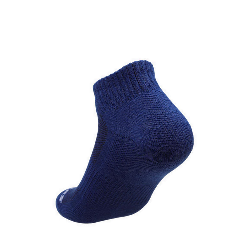 Skechers 3PK 1/2 Terry Qtr Crew Unisex Socks - Black / Multi