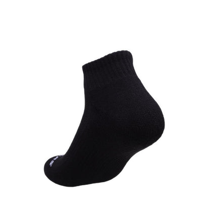 Skechers 3PK 1/2 Terry Qtr Crew Unisex Socks - Black / Multi