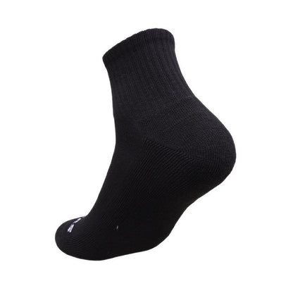 Skechers 3PK 1/2 Terry Qtr Crew Men Socks - Black