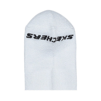 Skechers 3Pk  1/2 Terry Qtr Crew Mens - White/Grey