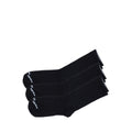 SKECHERS 3PK NON TERRY CREW UNISEX - BLACK