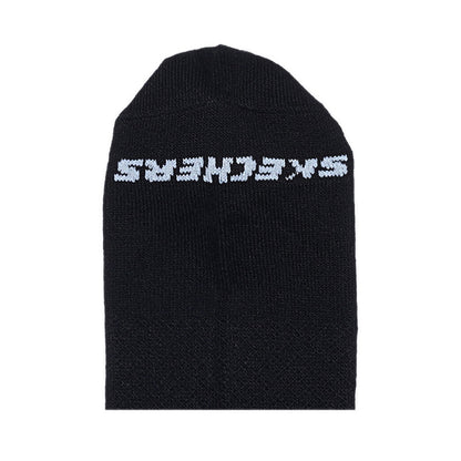 SKECHERS 3PK NON TERRY CREW UNISEX - BLACK