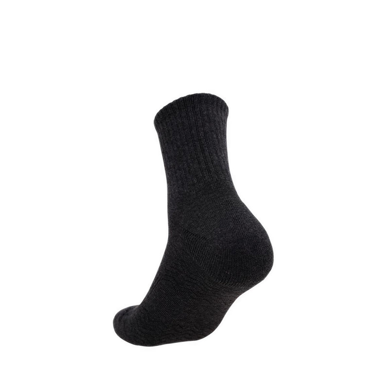 Skechers 3Pk 1/2 Terry Hi Qtr Crew Men - White Black