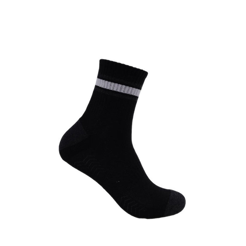 Skechers 3Pk 1/2 Terry Hi Qtr Crew Men - White Black