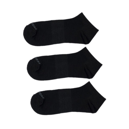 Skechers 3Pk Men Non Terry Low Cut - Black
