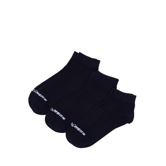 SKECHERS UNI 3PK NON TR QTR CREW (A/U) - BLACK