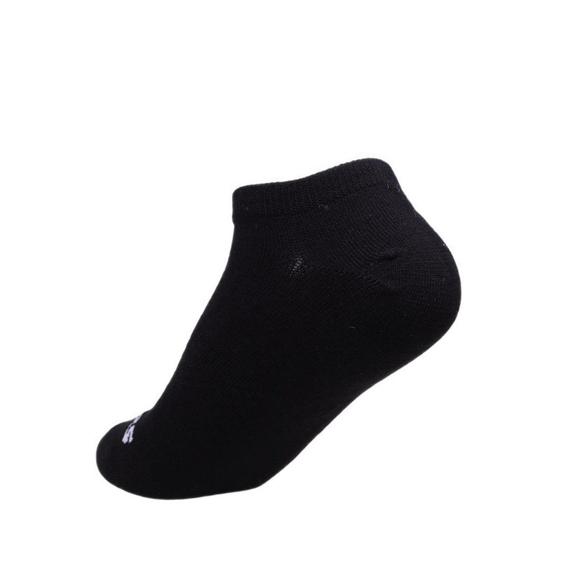 Skechers 3PK Non Terry Low Cut Unisex Socks - Black