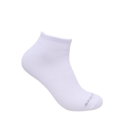 Skechers 3PK Non Terry Low Cut Unisex Socks - Black