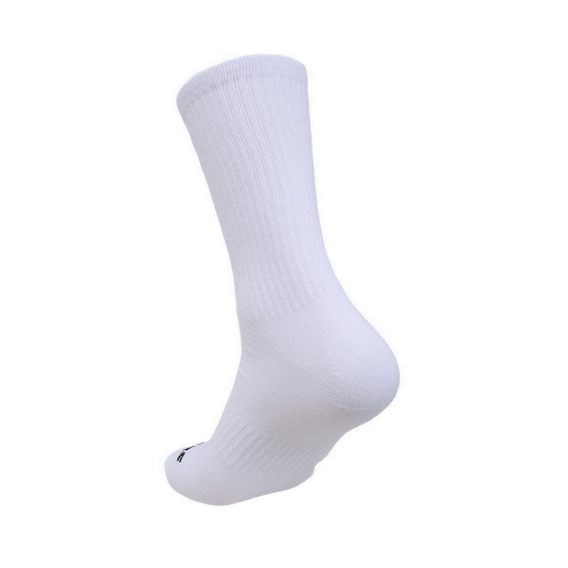 Skechers 3Pk Unisex Non Terry Crew - Arch Support Socks - White / Black