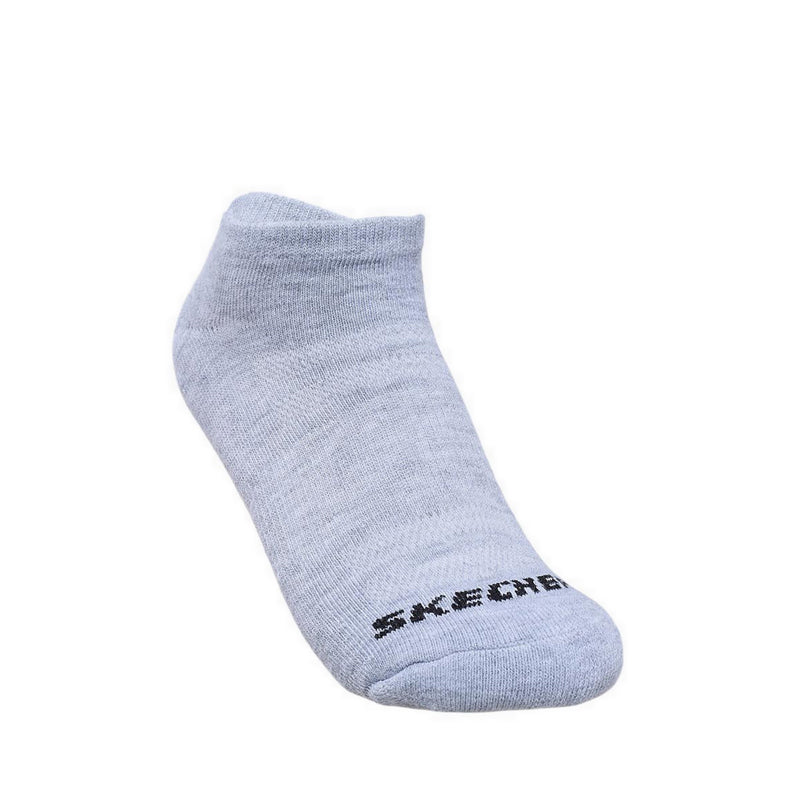 Skechers 3Pk Unisex 1/2 Terry No Show - Multicolor