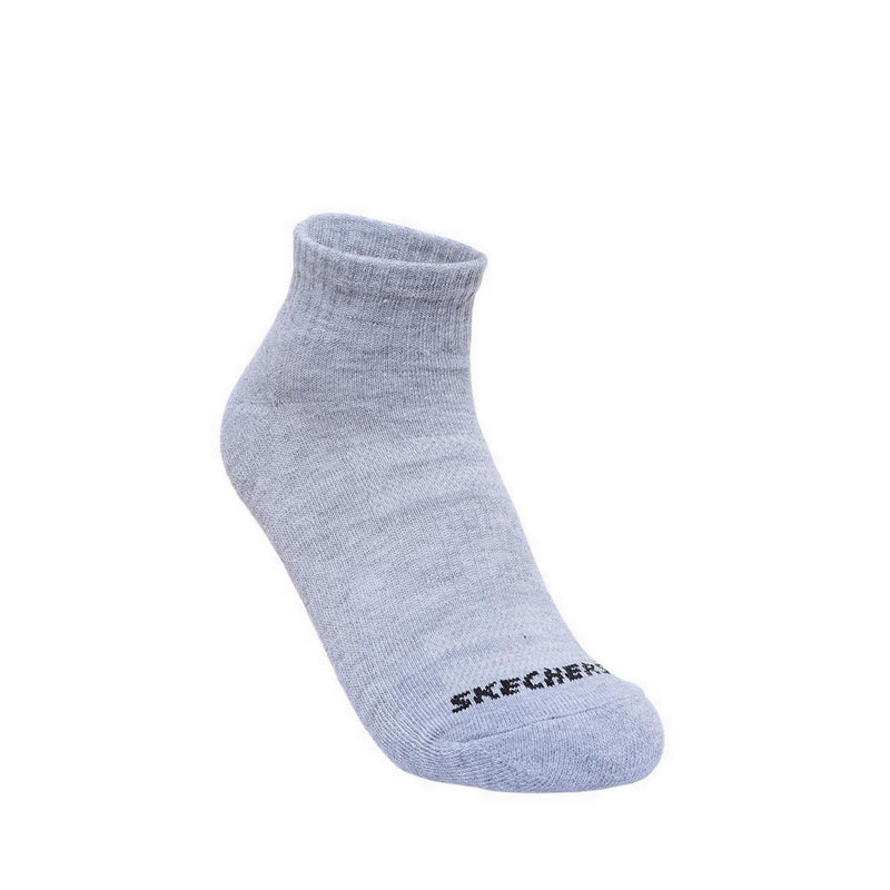 Skechers 3Pk Unisex 1/2 Terry Qtr Crew - Multicolor