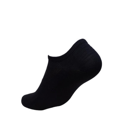 Skechers 3Pk Womens Microfiber Non Terry No Show Socks - Pink / Black