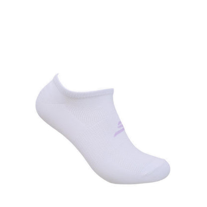 Skechers 3Pk Womens Microfiber Non Terry No Show Socks - Pink / Black