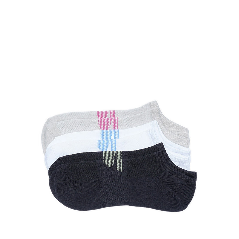SKECHERS WOMEN 3PK MICROFIBER NT NO SHOW SOCKS - TAUPE