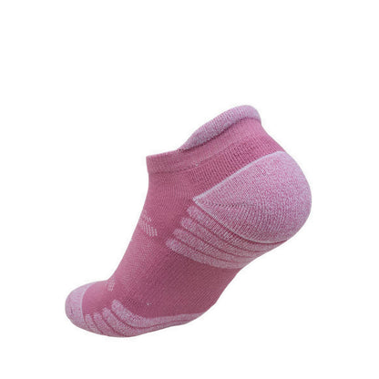 Skechers 3Pk Womens 1/2 Terry Low Cut Socks - Purple / Pink