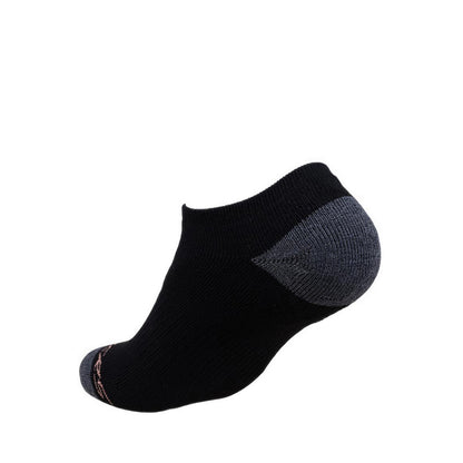 Skechers 3Pk Women Full Terry No Show Socks - Black / White / Grey