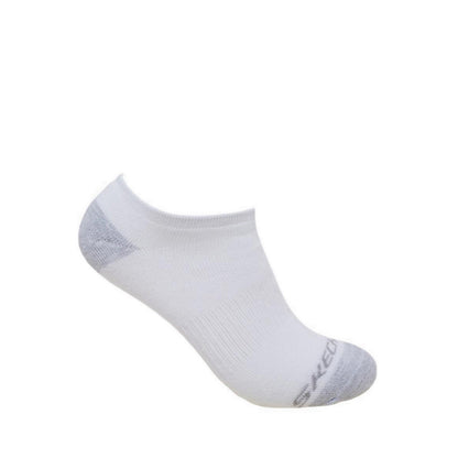 Skechers 3Pk Women Full Terry No Show - White / Multi