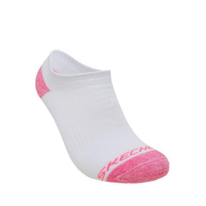 Skechers 3Pk Women Full Terry No Show - White / Multi