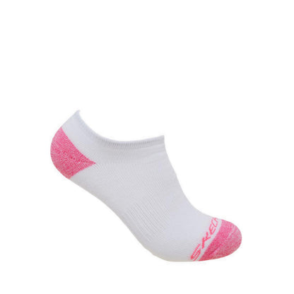 Skechers 3Pk Women Full Terry No Show - White / Multi