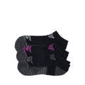 SKECHERS 3PK 1/2 TERRY LOW CUT WOMEN - BLACK
