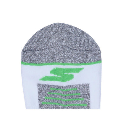 SKECHERS 3PK TOE/HEEL TERRY LOW CUT SOCKS WOMEN - WHITE PINK