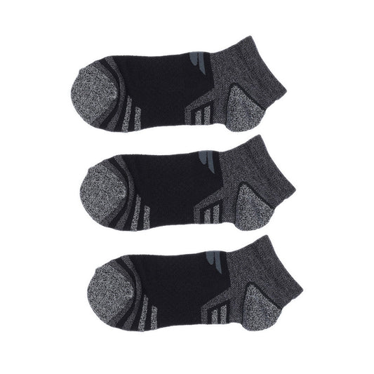 SKECHERS 3PK SELECT TERRY LOW CUT WOMEN - BLACK