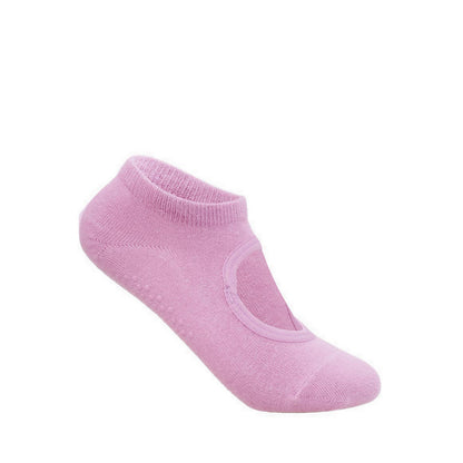 Skechers 3Pk Womens Non Terry Low Cut Yoga / Pilates Socks - Purple Multi