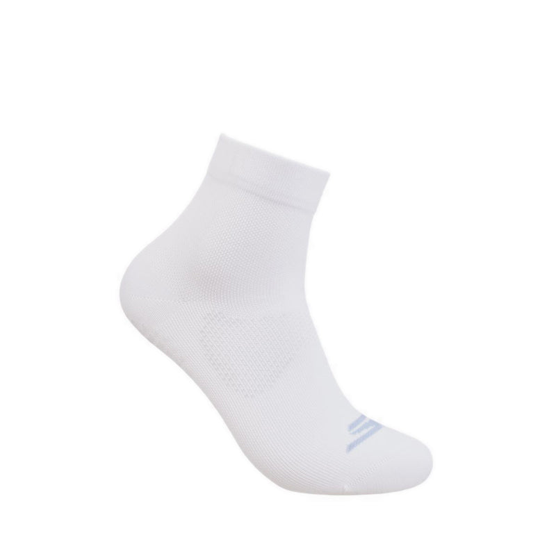 Skechers 3Pk Womens Non Terry Anklet Yoga / Pilates Socks - White