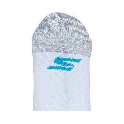 Skechers 3Pk 1/2 Terry Low Cut Women - White
