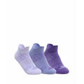 Skechers 3Pk Toe / Heel Terry Low Cut Women - Purple
